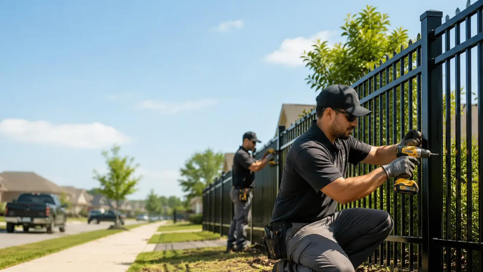 Metal Fence Installation in Auburn, NY